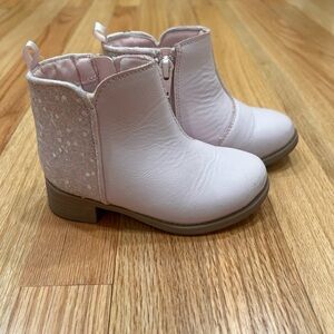Pink Glitter Osh Kosh Toddler Boots